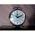 Réveil mécanique vintage SILVOZ pendule horloge
