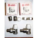 2 Thermostat ORKLI thermostatic radiateur valve