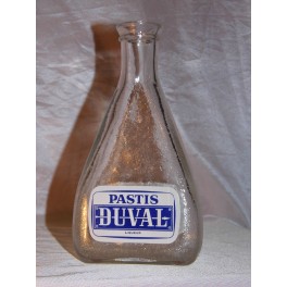 Carafe PASTIS DUVAL pichet bouteille publicitaire vintage