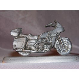 Moto honda goldwing sculpture vintage collection étain d'art