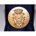  Medaille BRONZE SAINT QUENTIN + ecrin signé HD BLASON MONNAIE DE PARIS