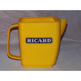 Pichet RICARD vintage jaune cruche carafe 1 litre