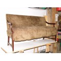 Banquette antiquité divan vintage canapé banc d'époque siege fauteuil méridienne moumoutte