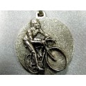 Medaille porte clés porte clef Gravelines DEPECKER cycle velo ancien bicyclette 