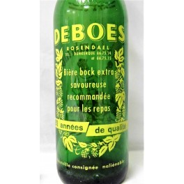 Bouteille biere vintage brasserie DEBOES Rosendael Dunkerque 59 Nord