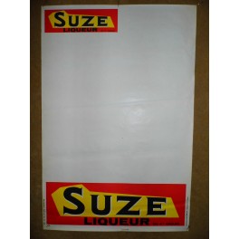 2 affiches publicitaires suze enseigne café bistrot brasserie