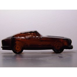 Voiture PORSCHE 911 ancien flacon AVON verre brun collection automobilia