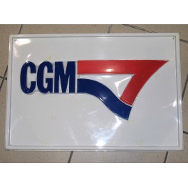 PLV publicitaire thermoformé  CGM Bateau compagnie générale maritime  Dunkerque