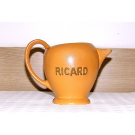 RICARD Cruche NEUF carafe REVOL St UZE anisette broc pot gre céramique terre d'acier made in France