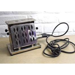 Grille pain AEG  220 volt 450 Wt toaster design Art Déco Métal Chromé modernisme