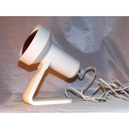 Lampe vintage infra rouge PHILIPS Infraphil HP 3610 + boite d'origine Luminaire