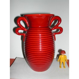 Vase art deco blanche letalle st clement bowl céramique vase vintage