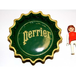 PERRIER cendrier ceramique bistrot café cendrier publicitaire 