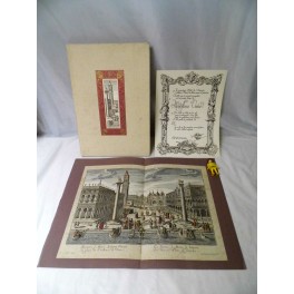 MERVEILLEUSE VENISE ORMERAIE de 1971 exemplaire numéroté 1767 HISTOIRE ARCHITECTURE certificat et plans complet