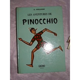 Livre Pinocchio edition Grund paris 1958