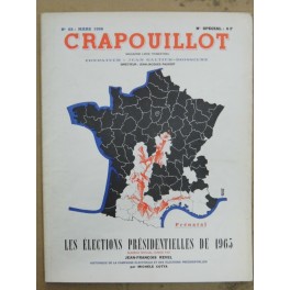 LE CRAPOUILLOT Elections présidentielles 1965  revue ancienne