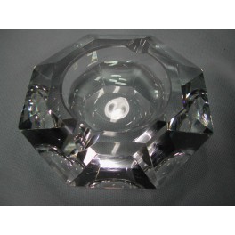 cendrier cristal octogonal val saint lambert