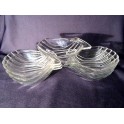 7 coquilles st jacques verre PYREX FRANCE neuf