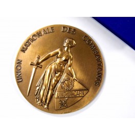 Medaille bronze combattant monnaie PARIS THIEBAUD