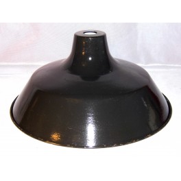Lampe industrielle suspension émaillée abat jour vintage gamelle lampe design industriel