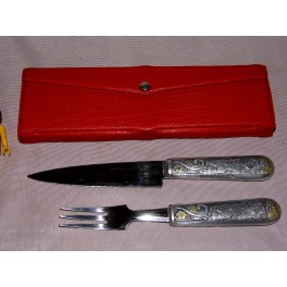 Couvert vintage couteau ancien fourchette argentina